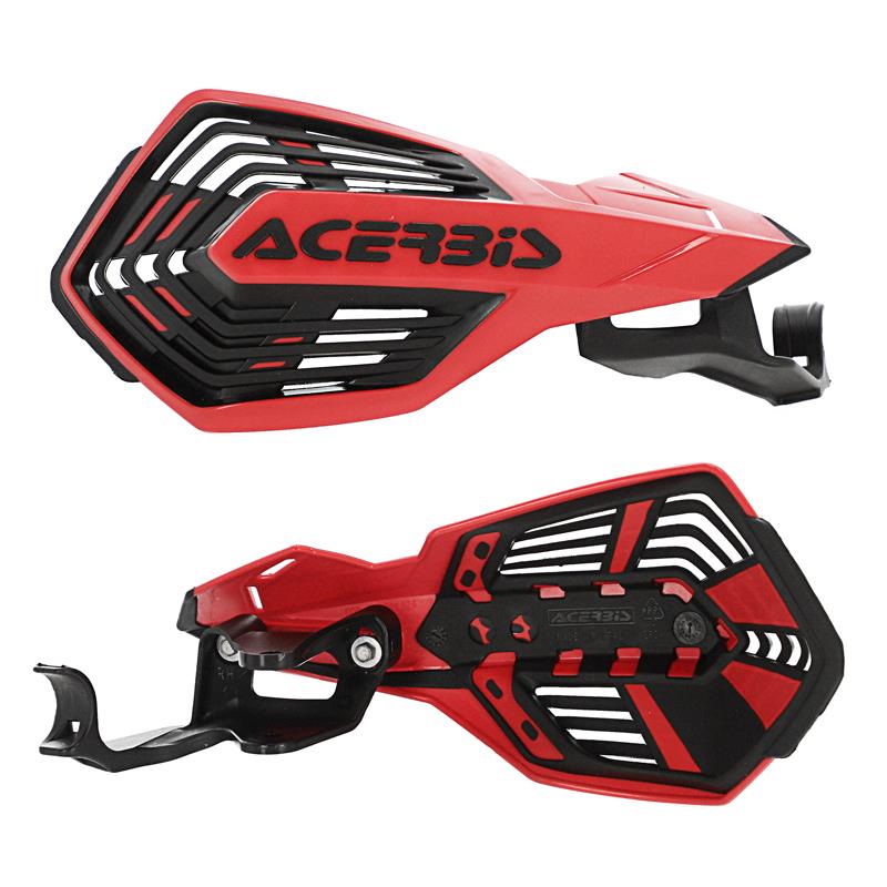 Acerbis K-Future HH Motocross Handguards Red Black Honda CRF 450 R 2023 MX